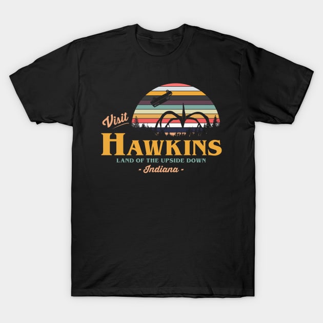 Visit Hawkins T-Shirt by NotoriousMedia